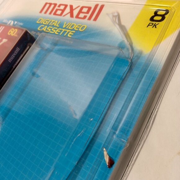 Maxell Digital Video Cassette Lot of 4 Mini DV 60 Minute 70.4m - Picture 4 of 6